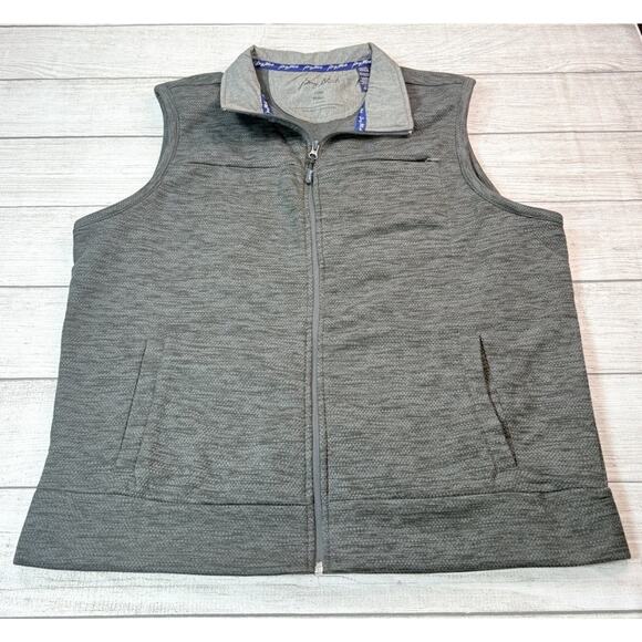 Wrangler Other - Wrangler Men’s George Strait Vest Zip-Up Western Pockets Gray Size Large